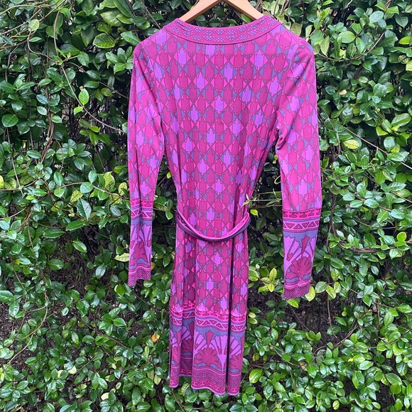 Tory Burch Silk Belted Dress - Picture 3 of 11